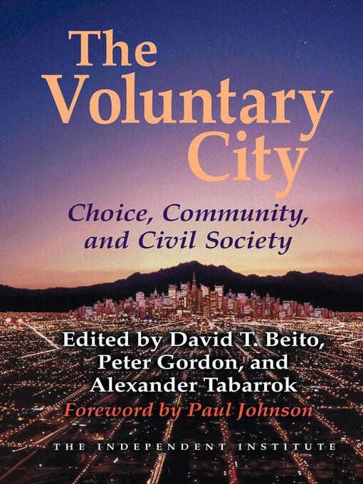 Cover image for The Voluntary City